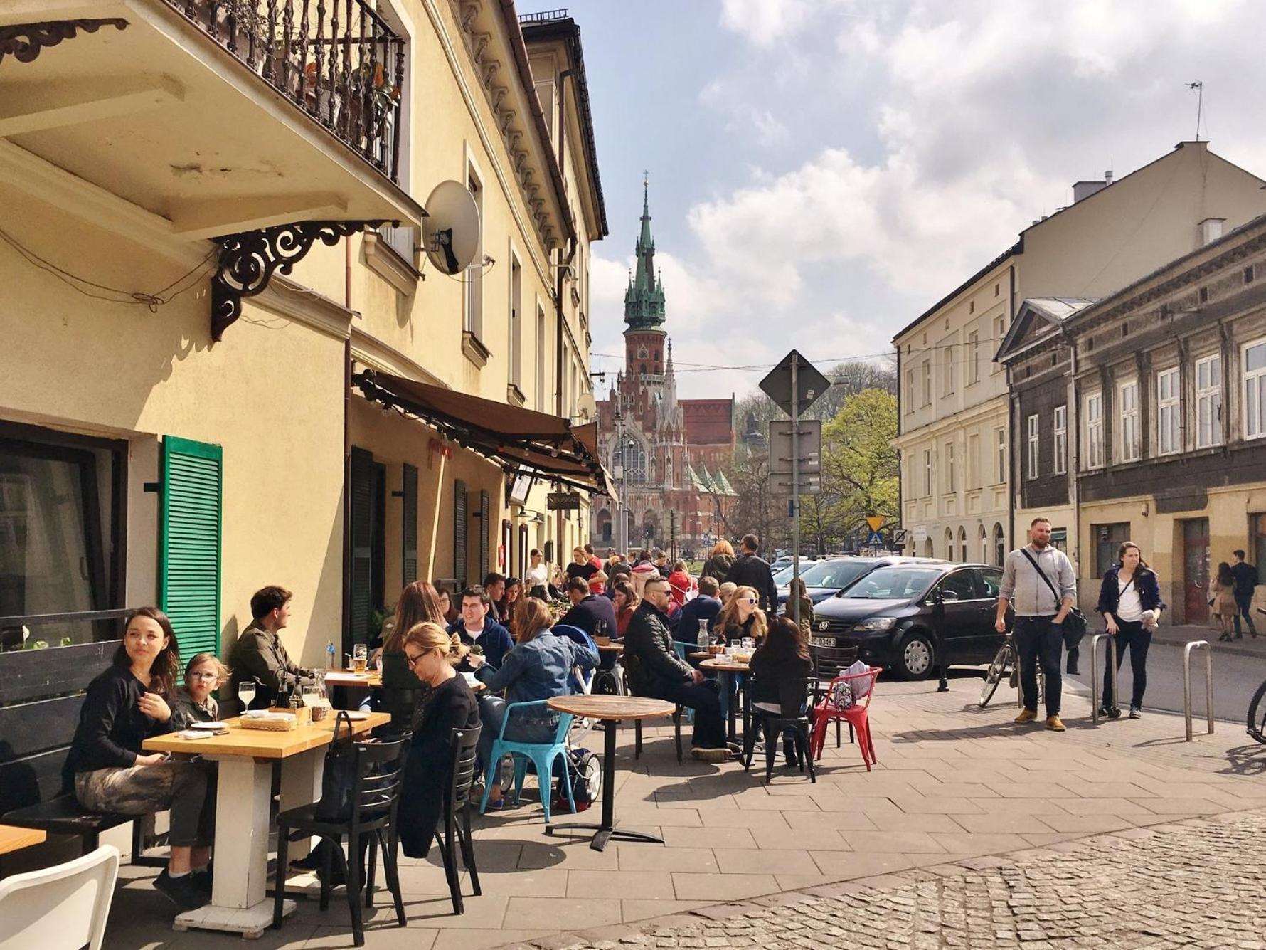 Elegant Studio Apartment, Kazimierz, Cracovie Extérieur photo